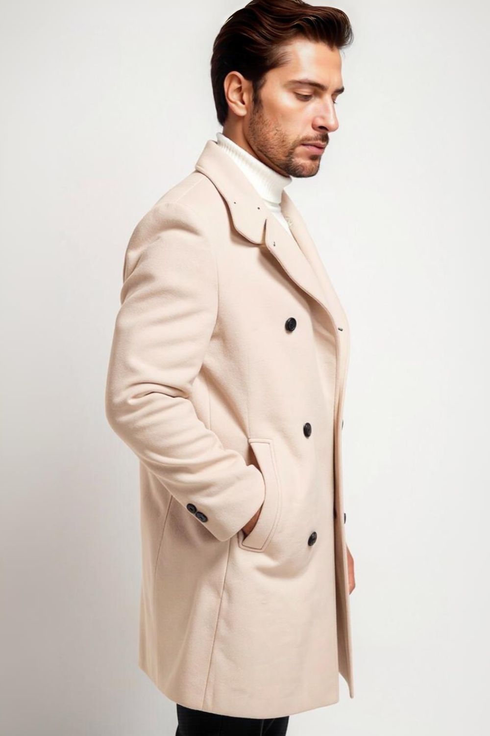 Ivory Classic Overcoat