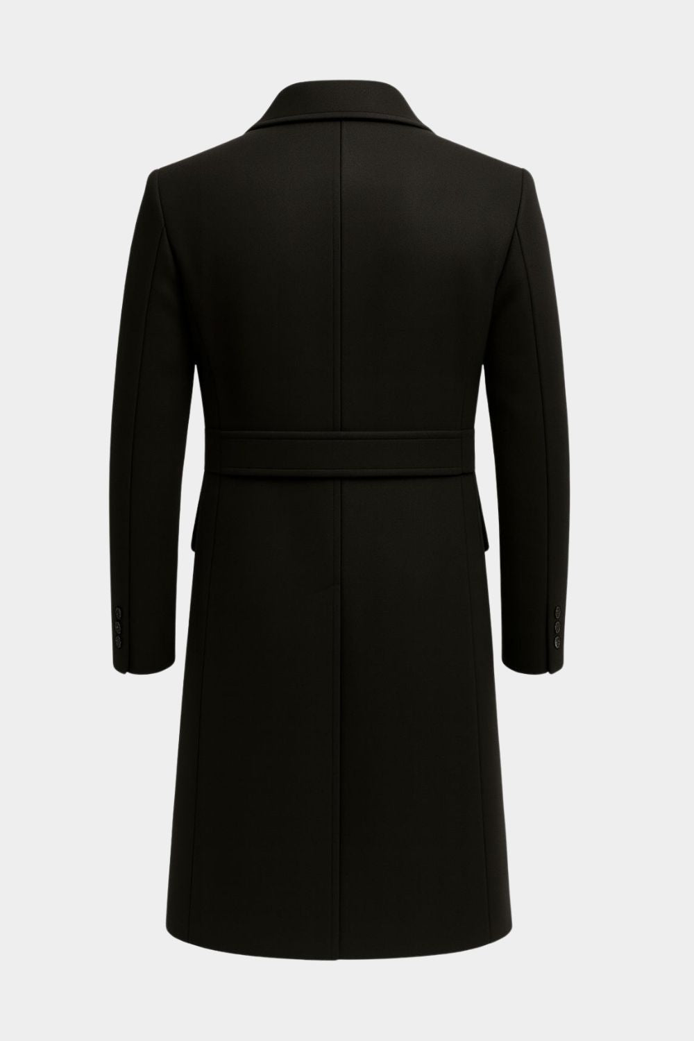 Midnight Noir Overcoat