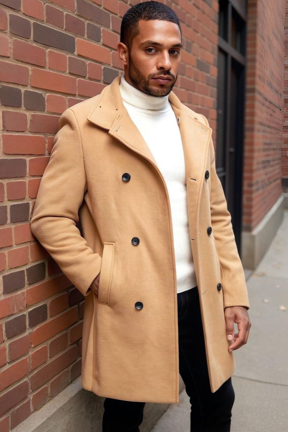 Honey Tan Classic Overcoat