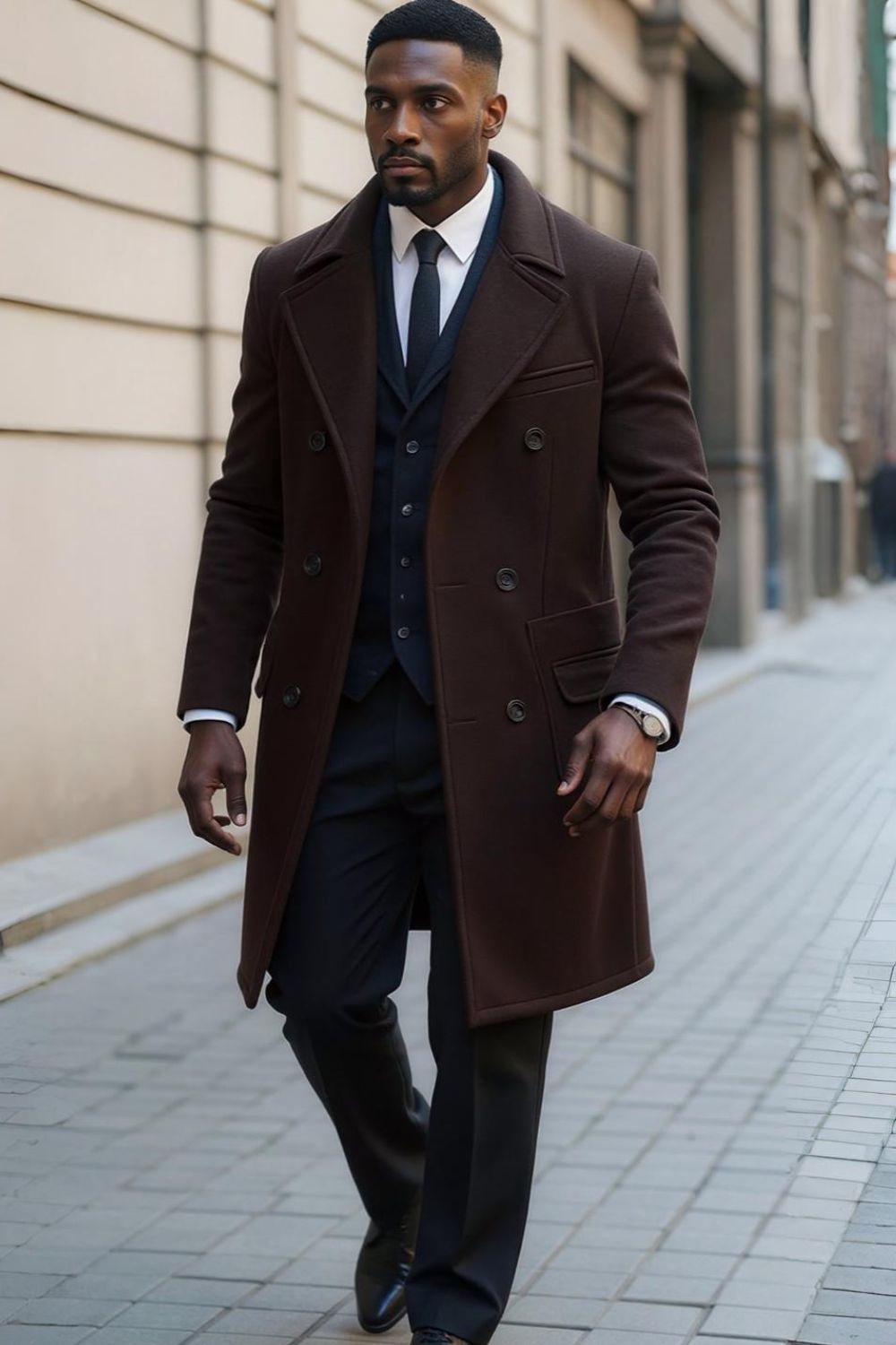 Espresso Heritage Overcoat