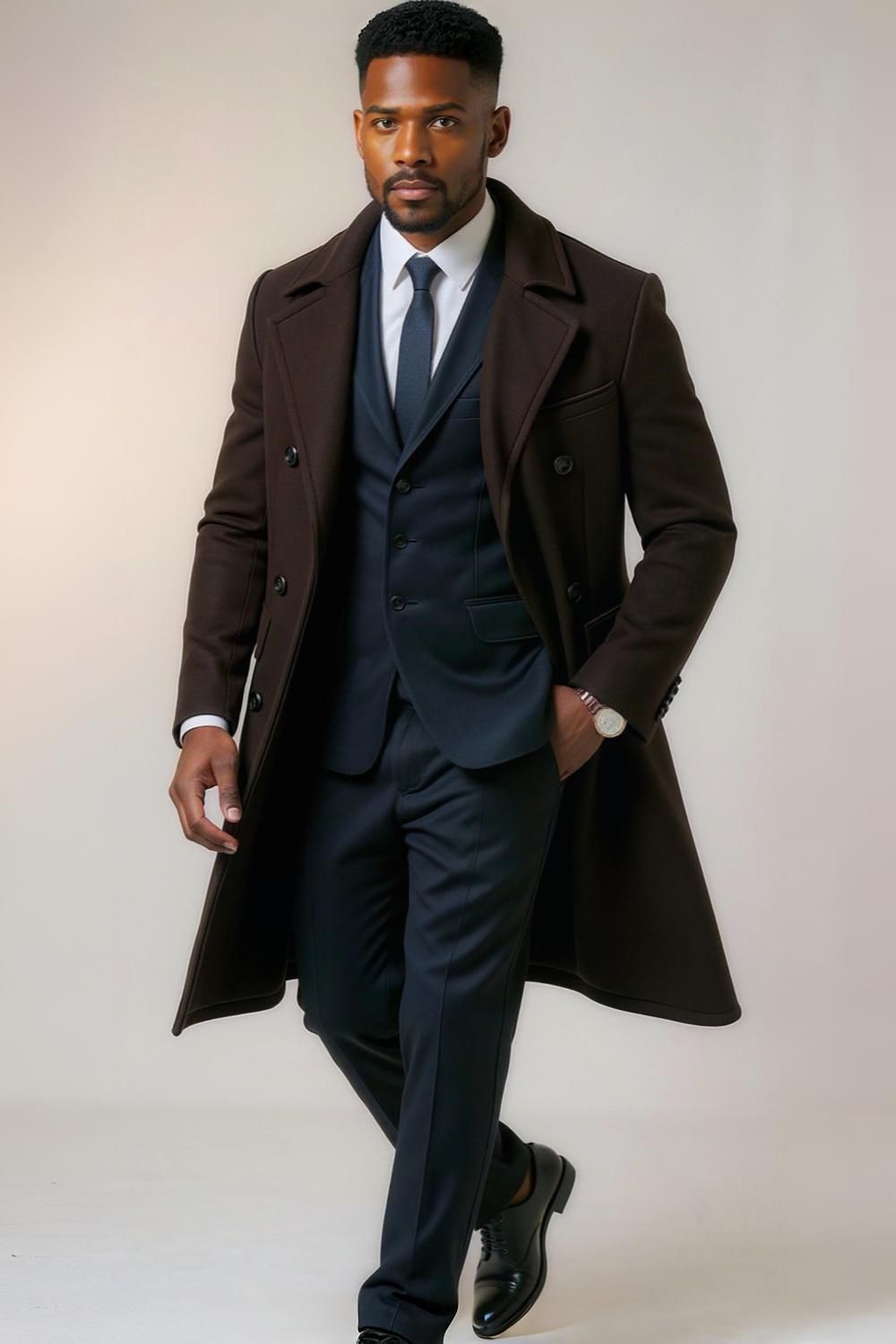 Espresso Heritage Overcoat