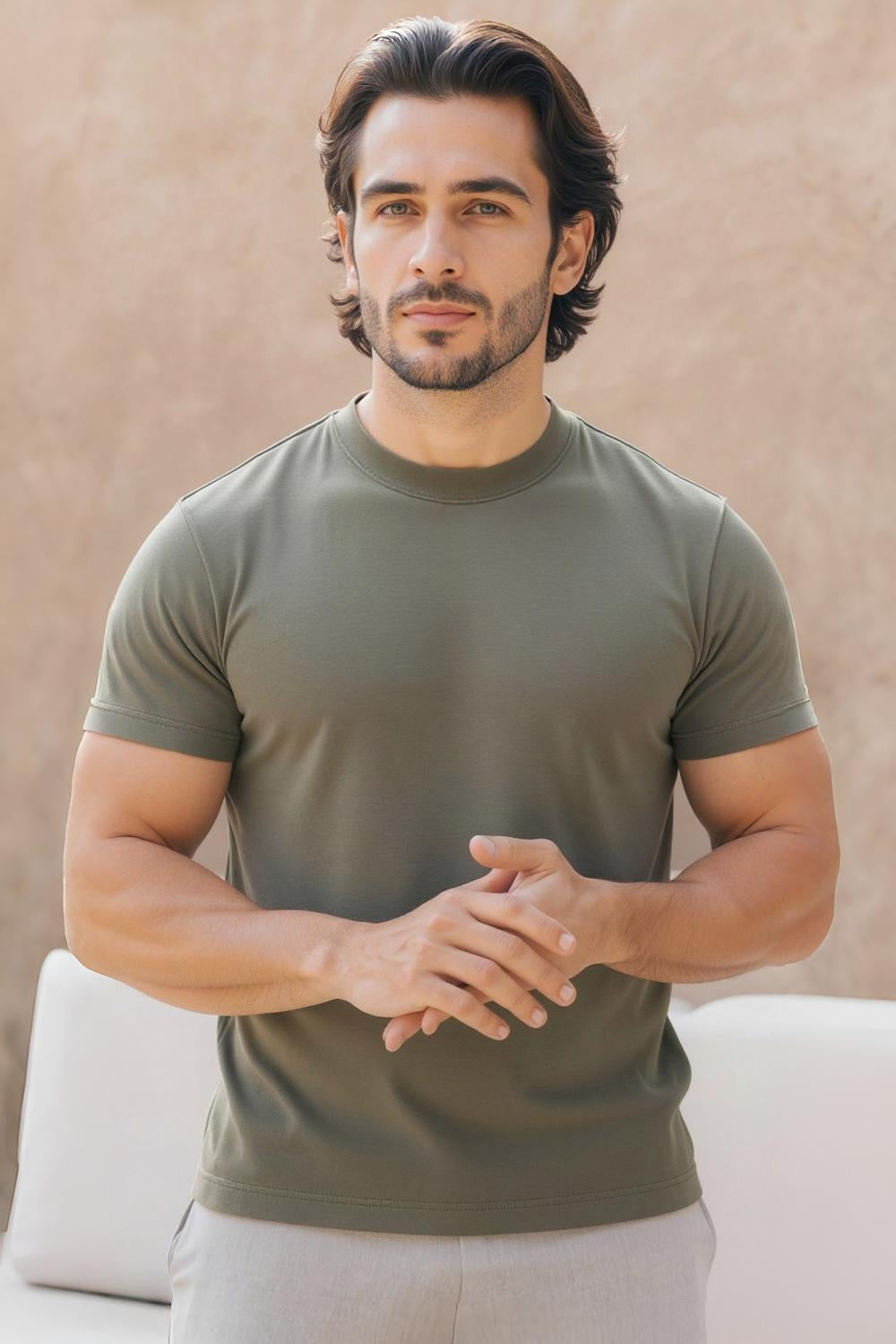 The Signature Basic Charcoal Grey T-Shirt