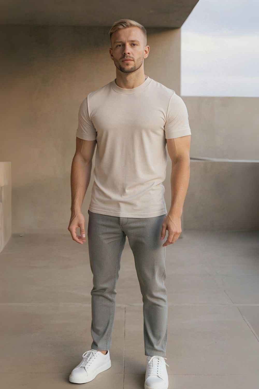 The Signature Basic Fog T-Shirt