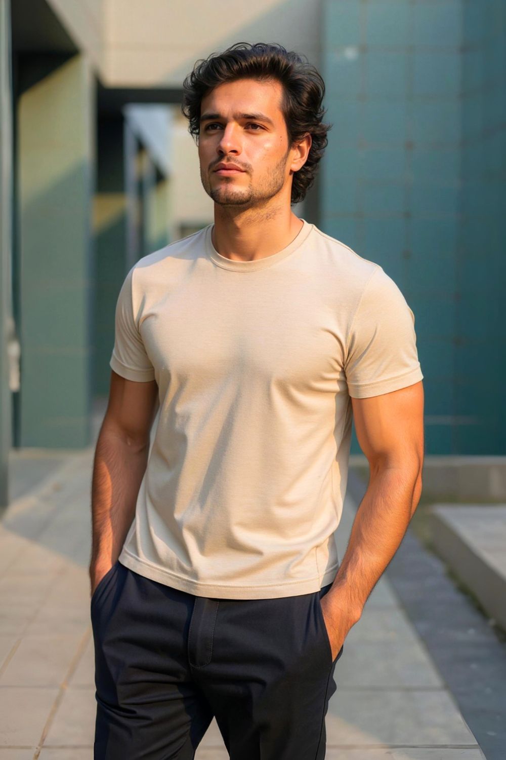 The Signature Basic Fog T-Shirt