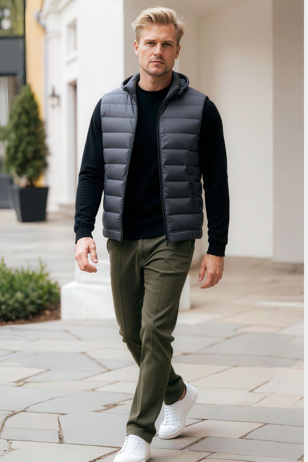 Steel Urban Hybrid Hooded Jacket
