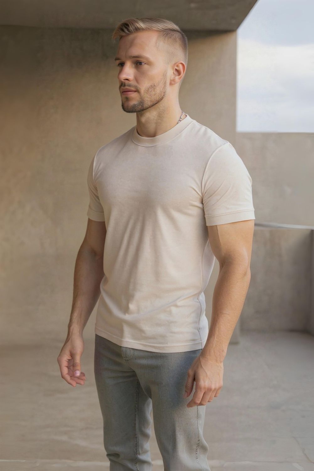 The Signature Basic Fog T-Shirt