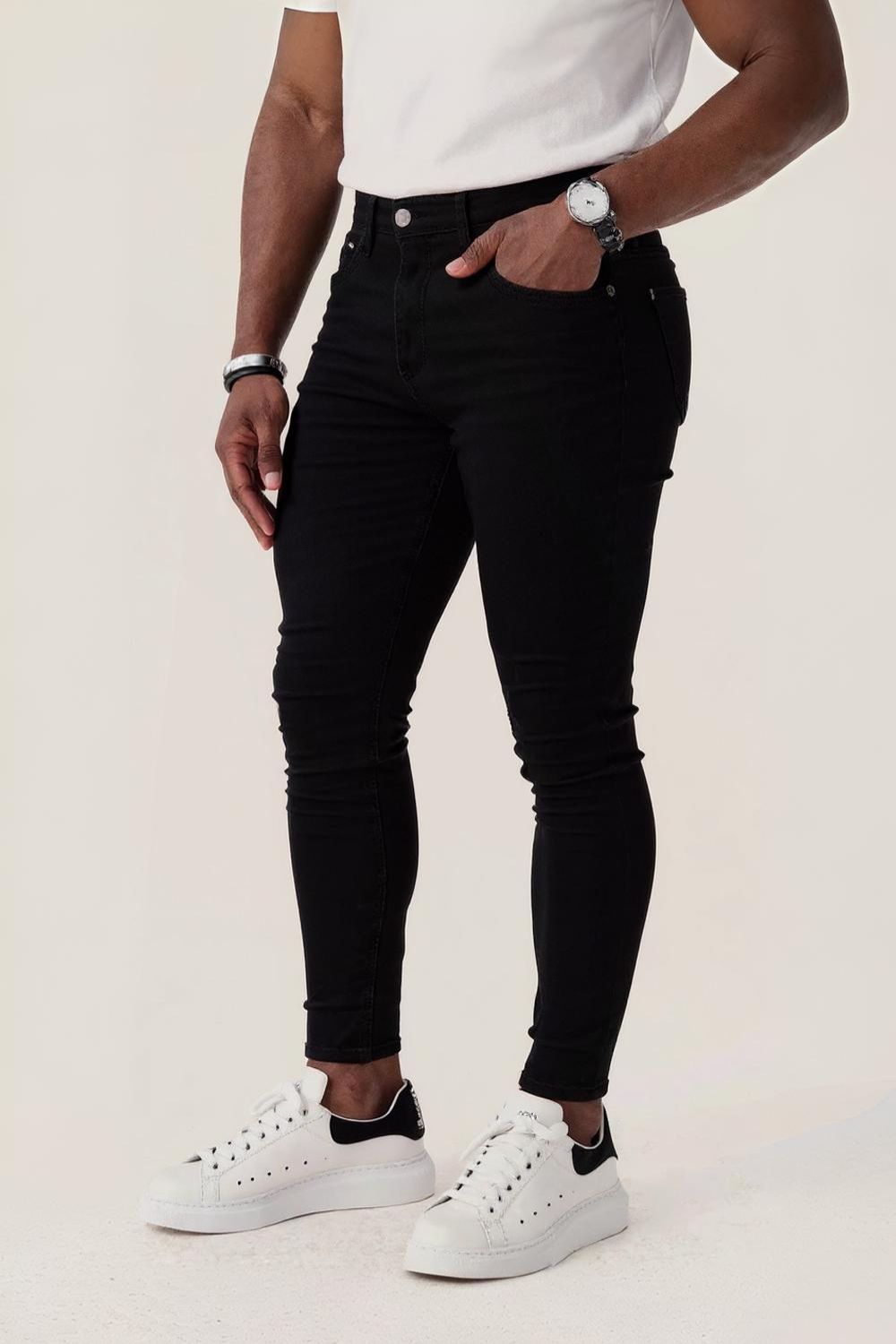 The Signature Black Skinny Jeans