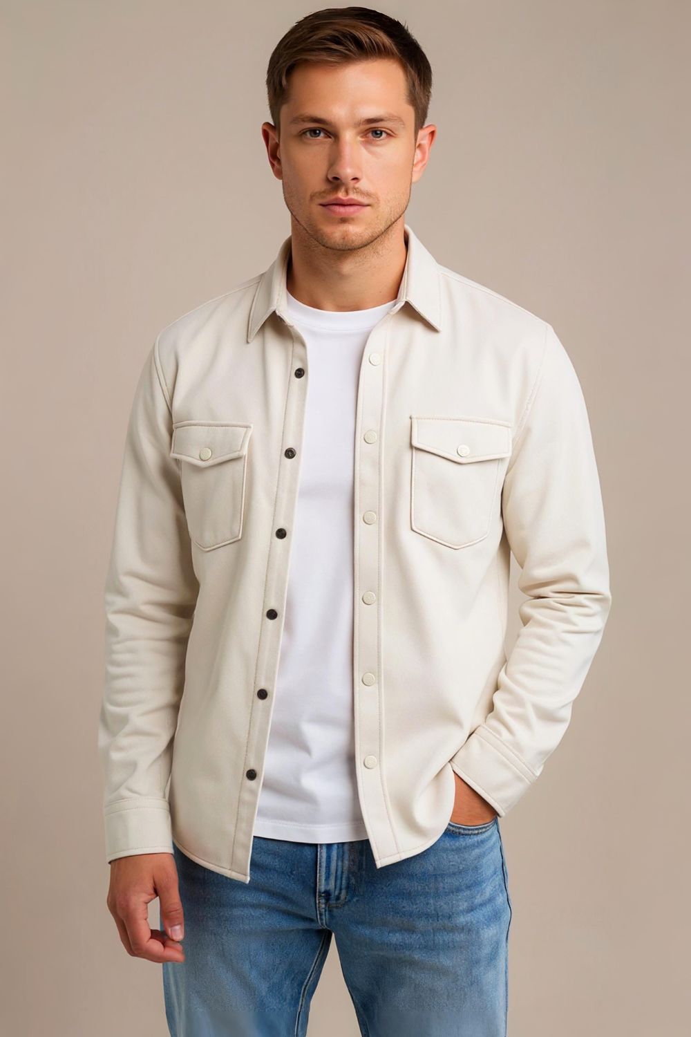 The Signature Stone Overshirt