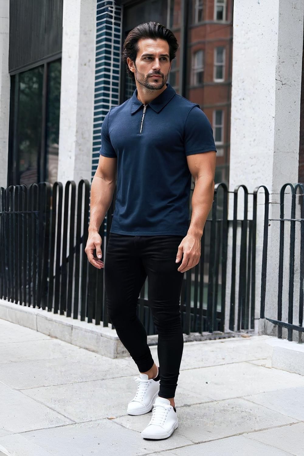 The Signature Black Skinny Jeans