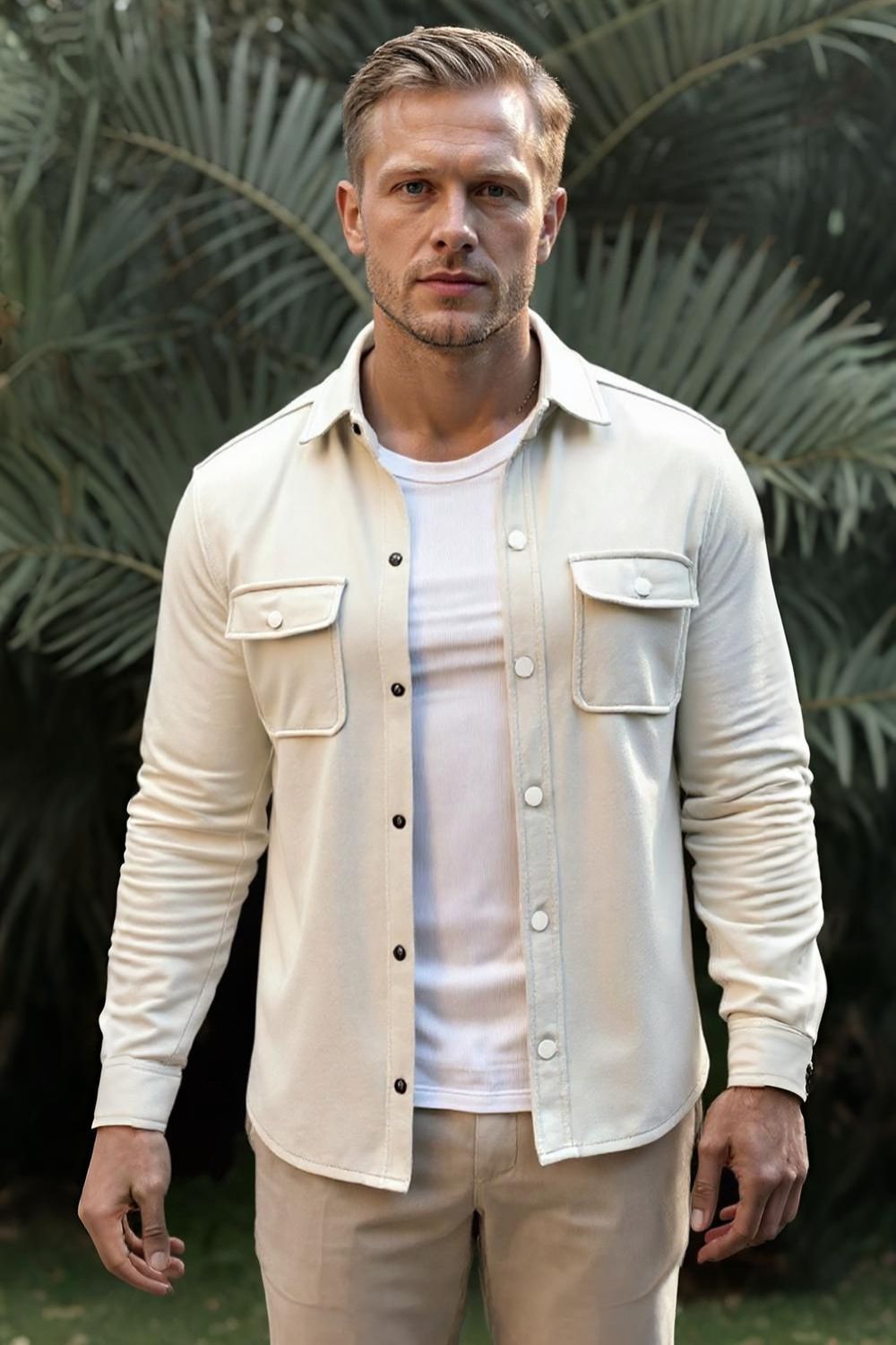 The Signature Stone Overshirt