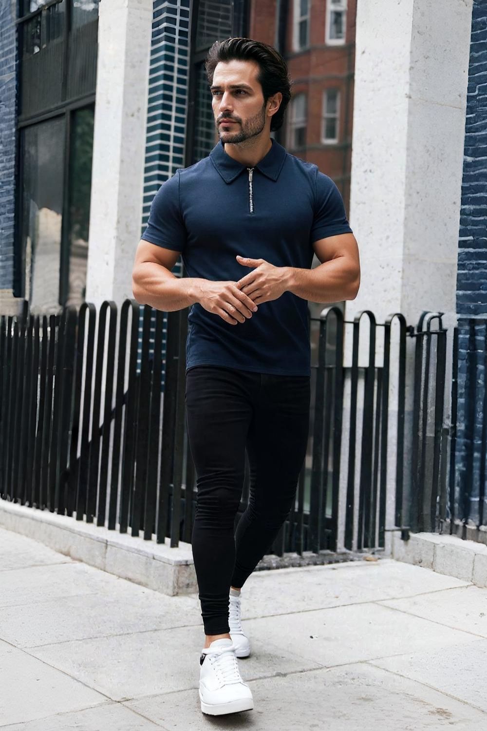 The Signature Black Skinny Jeans