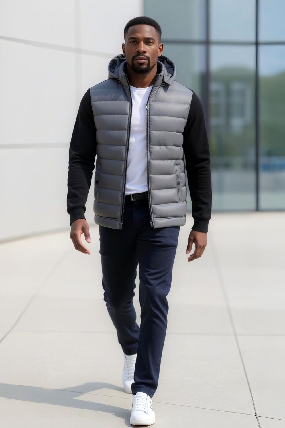 Steel Urban Hybrid Hooded Jacket